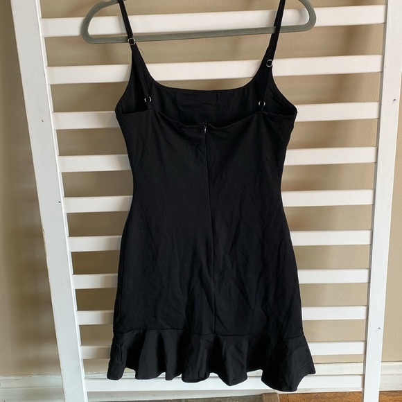 NWOT Princess Polly Kiribati Mini Black Spaghetti Strap Dress Size 6 - Picture 10 of 14